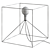 Reflex Cubo: A Stylish Floor Lamp 3D model small image 3