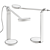 Minimalist Gravy LED Desk Lamp 3D model small image 2