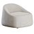 Designer Keiji Takeuchi Ripamonti Armchair 3D model small image 1