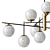 Retro-Glow Ceiling Lamp 3D model small image 2