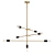 Elegant Brass Pendant Lighting 3D model small image 1
