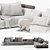 Poliform Westside Sofa: Contemporary Comfort 3D model small image 5