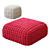 Paola Lenti TOBIT Pouf 3D model small image 1