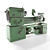 Precision Screw-Cutting Lathe 1А616 3D model small image 1