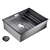 Sleek Blanco Etagon 500U Sink 3D model small image 7