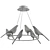 Modern Nomi Ch Designer Lamp 3D model small image 2