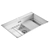 Blanco ETAGON 8 - Premium Stainless Steel Sink 3D model small image 4