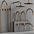 Luxury Cocoon JP Bathroom Faucet 3D model small image 3