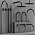 Luxury Cocoon JP Bathroom Faucet 3D model small image 4