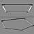 Sleek LED Interior Light 3D model small image 3