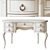 Title: BUCZYNSKI Oak Vanity Table 3D model small image 1