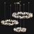 Ethereal Bloom Chandelier 3D model small image 1