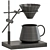 Wooden Block Coffee Maker 3D model small image 4