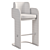 Sleek and Stylish ODISSEIA Barstool 3D model small image 6