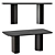 Contemporary William Dining Table 3D model small image 1