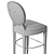 Elegant Diamond Quilted Bar Stool 3D model small image 7