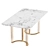 Classic Boston Dining Table 3D model small image 2