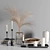 Modern Scandinavian Decor Set 3D model small image 2