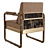 Eastern Elegance: Sicis Siam Armchair 3D model small image 2