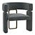 Elegant Margaret by Fendi 3D model small image 1