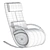 Modern Rim Chairs - 2015 Edition 3D model small image 12