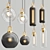 Modern Magnetic Pendant Lamps 3D model small image 2