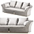 Giorgio Collection Charisma 4 Seater: Artistic Passion 3D model small image 1