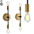 Modern Mobile 2-Light Sconce 3D model small image 1