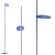 Sleek LED Floor Lamp: KIMIA by Stilnovo 3D model small image 4