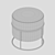 Versatile Ottoman by Lets Loft 3D model small image 3