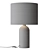 TONVIS Modern Glass Table Lamp 3D model small image 3