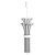 Luxury Contemporary Pendant Chandelier 3D model small image 3