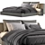 RH Cloud Platform Bed: Sleek and Stylish Centimeter Unit Design 3D model small image 3