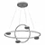 Elegant Ring Frame Chandelier 3D model small image 2