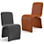 Elegant Bentley Home Dining Set 3D model small image 4
