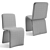 Elegant Bentley Home Dining Set 3D model small image 5