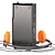 Advanced Sony Walkman WM-D6C 3D model small image 3