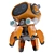 Dynamic Robotic Dance Buddy 3D model small image 4