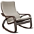 POÄNG Rocking Chair: Style and Comfort Combined 3D model small image 1