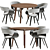 Elegant Summer Dining Table 3D model small image 2