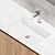 Sleek Edone Vanity Set 3D model small image 3