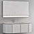 Sleek Edone Vanity Set 3D model small image 4