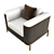 Modern Nappa Leather Sofa 3D model small image 2