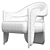 Elegant Ye ze Armchair for Modern Homes 3D model small image 4