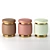 Elite 2OM Metal & Eco Leather Ottoman 3D model small image 4