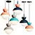 POMPON Pendant Lamp: Sleek Scandinavian Design 3D model small image 1