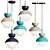 POMPON Pendant Lamp: Sleek Scandinavian Design 3D model small image 2