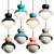 POMPON Pendant Lamp: Sleek Scandinavian Design 3D model small image 3