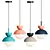 POMPON Pendant Lamp: Sleek Scandinavian Design 3D model small image 5
