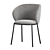 Elegant Mun Chair: Minimalist Design 3D model small image 1